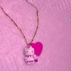 🎀 Hello Kitty Pink Pendant Necklace